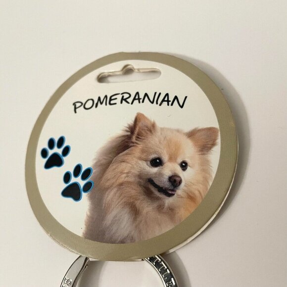 Little Gifts Pomeranian Dog Key Chain With Charms Dogs - Picture 5 of 16
